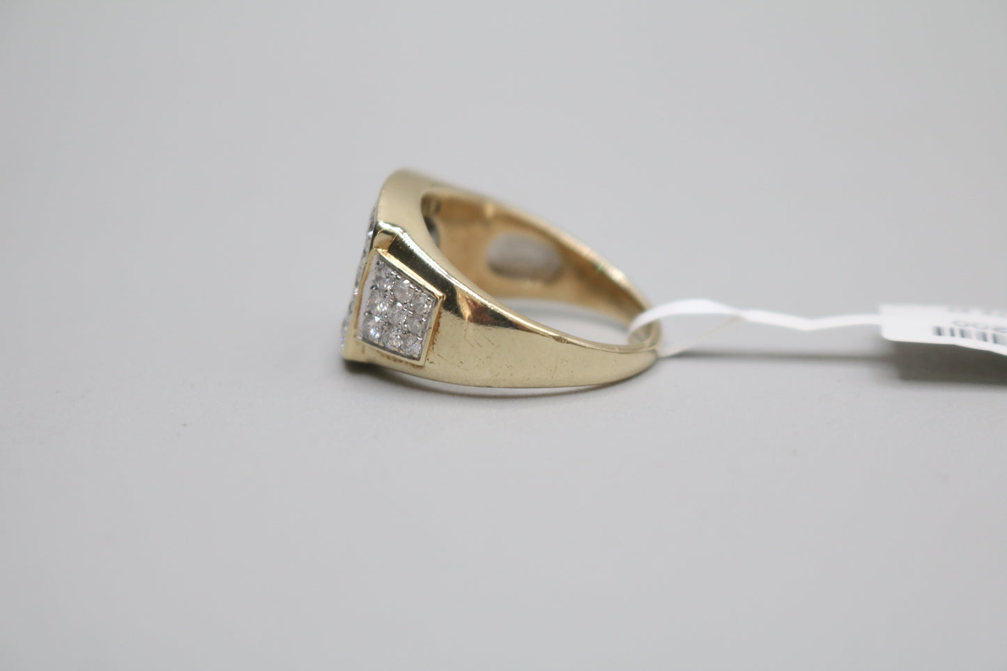10K Yellow Gold Diamond Cluster Ring (1.825 CTW) (Size 10)