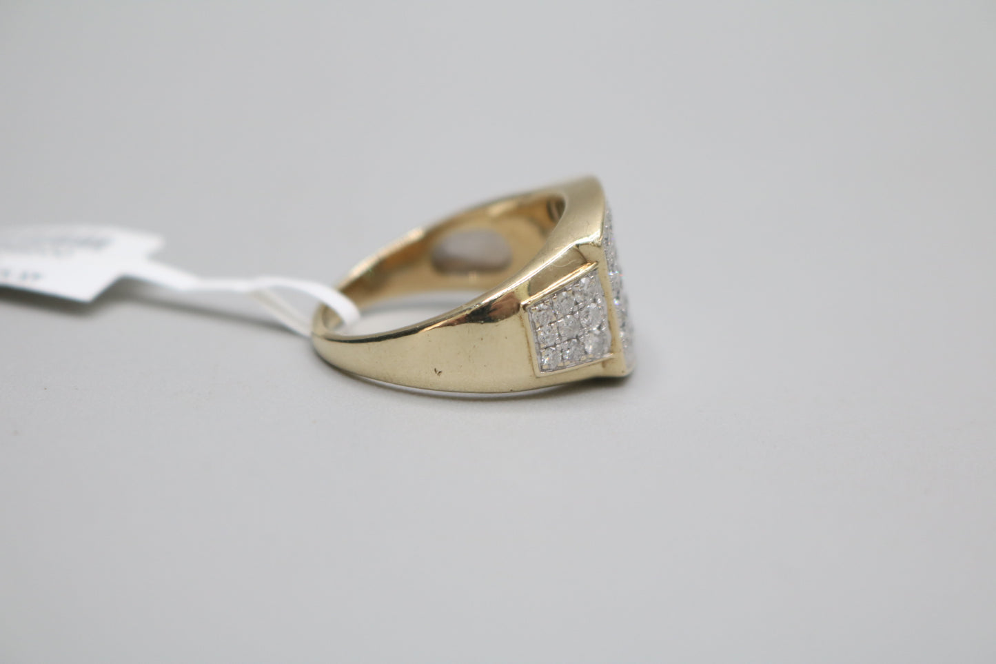 10K Yellow Gold Diamond Cluster Ring (1.825 CTW) (Size 10)