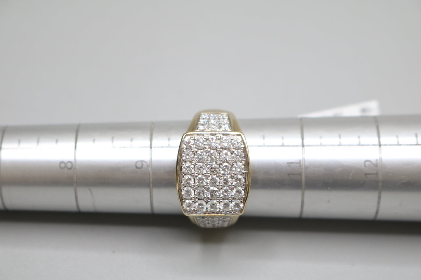 10K Yellow Gold Diamond Cluster Ring (1.825 CTW) (Size 10)