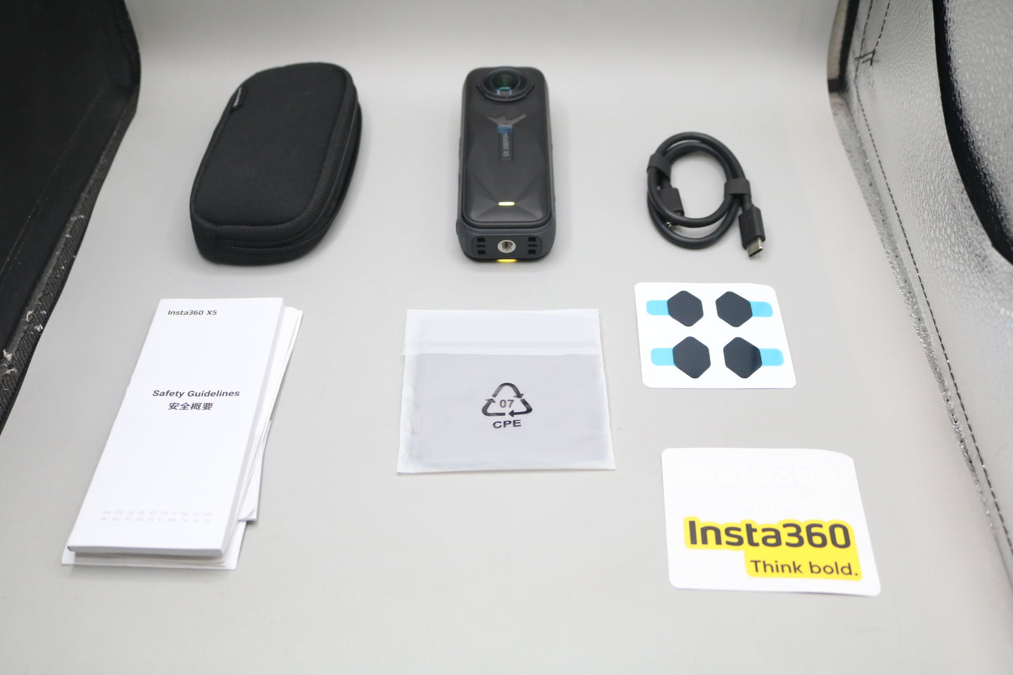 Insta360 X5 8K 360° Action Camera with Pouch