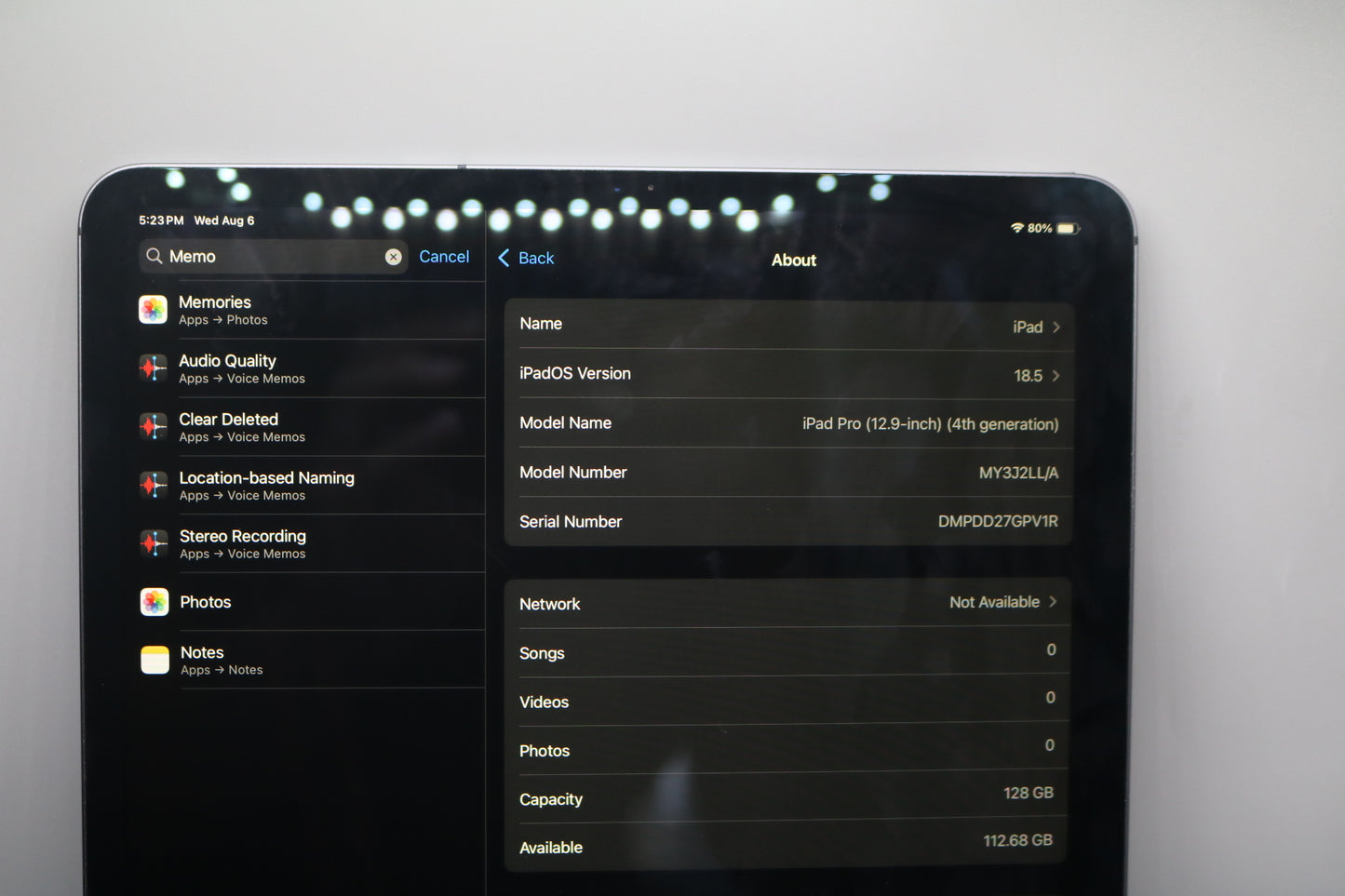 Apple iPad Pro 4th Generation A2069
