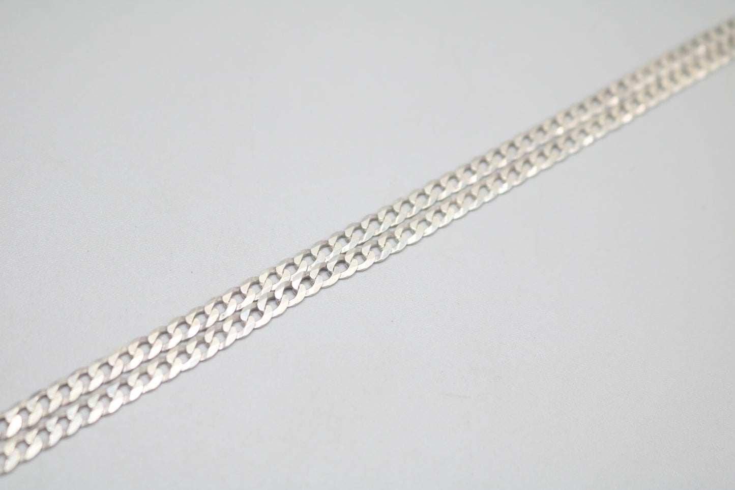Sterling Silver Curb Chain (24 Inches)