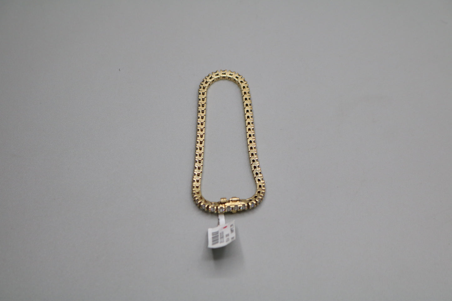 14K Yellow Gold Diamond Tennis Bracelet (3.75 CTW) (Local Purchase Only)