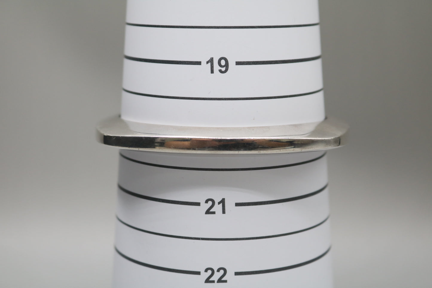 Sterling Silver Square Bangle (45.8 Grams)