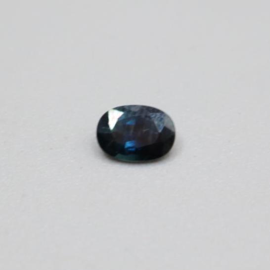 Oval Cut Natural Blue Sapphire (0.97 cts)