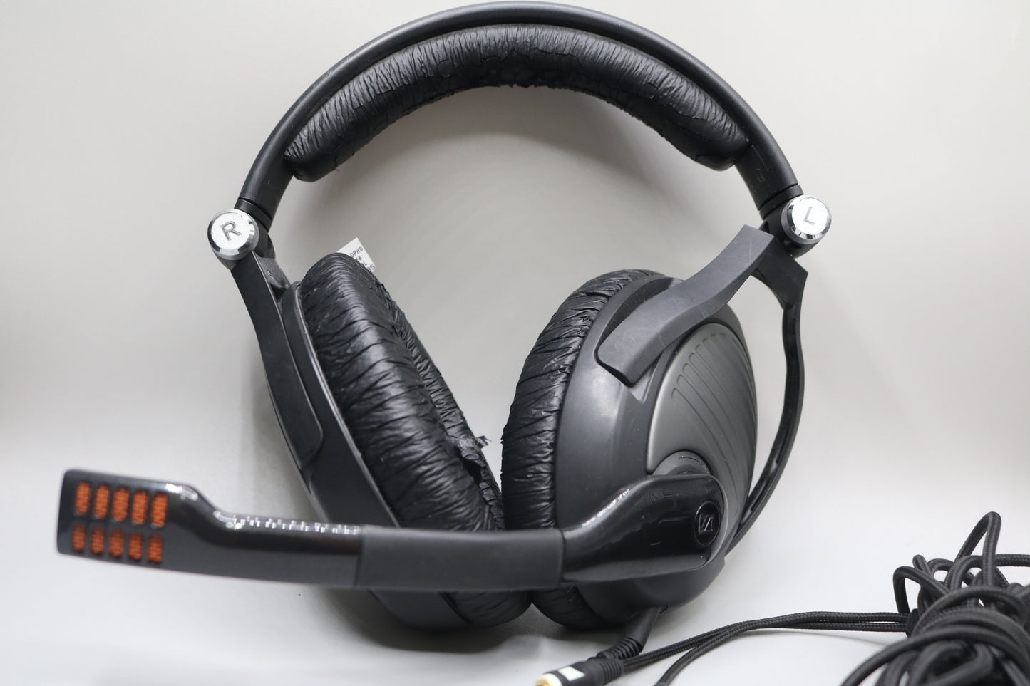 Sennheiser Gaming Headset PC 350 SE Noise Canceling Headphones Mic Case Adapter