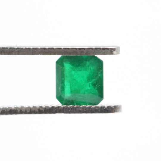 Square Emerald Cut Step Emerald (1.13 cts)