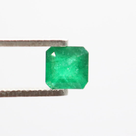 Square Emerald Cut Step Emerald (1.13 cts)
