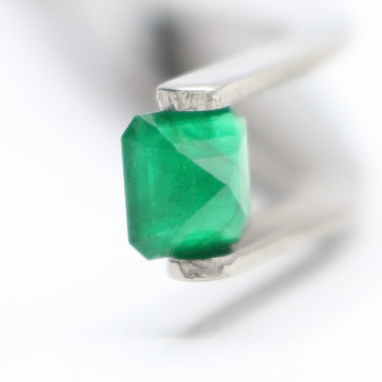 Square Emerald Cut Step Emerald (1.13 cts)
