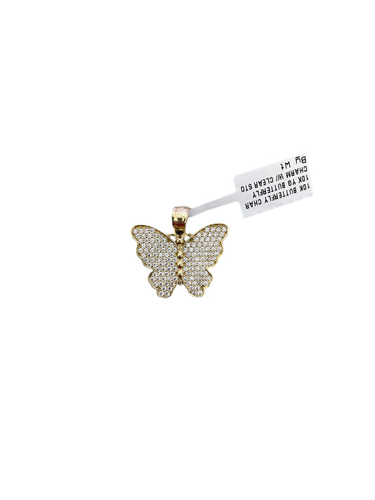 10K Yellow Gold Butterfly Charm (3.5 Grams)