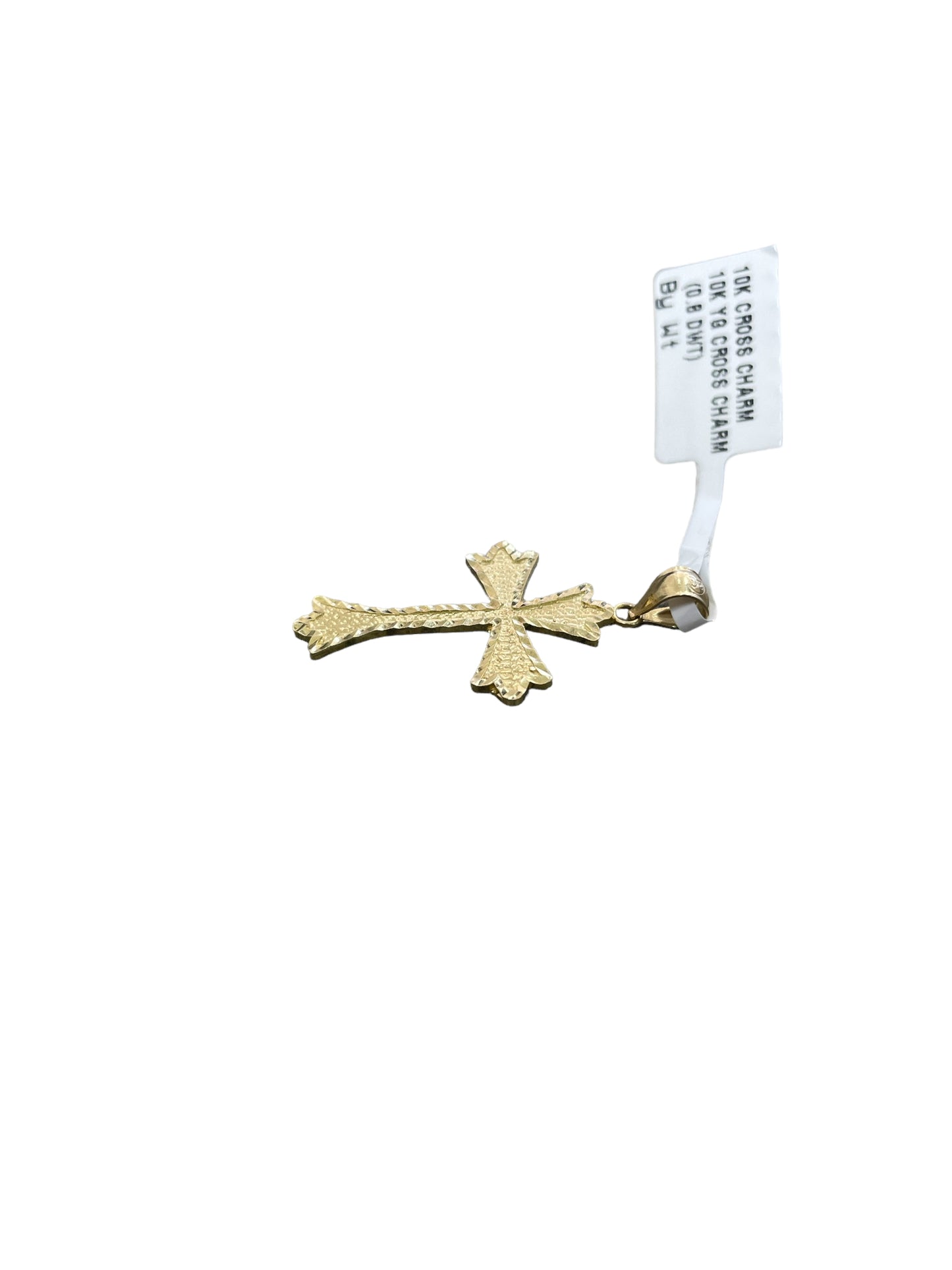 10K Yellow Gold Religious Cross Charm (1.3 Grams)