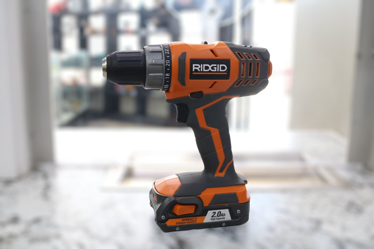 Ridgid Drill Driver R860052 with a Battery