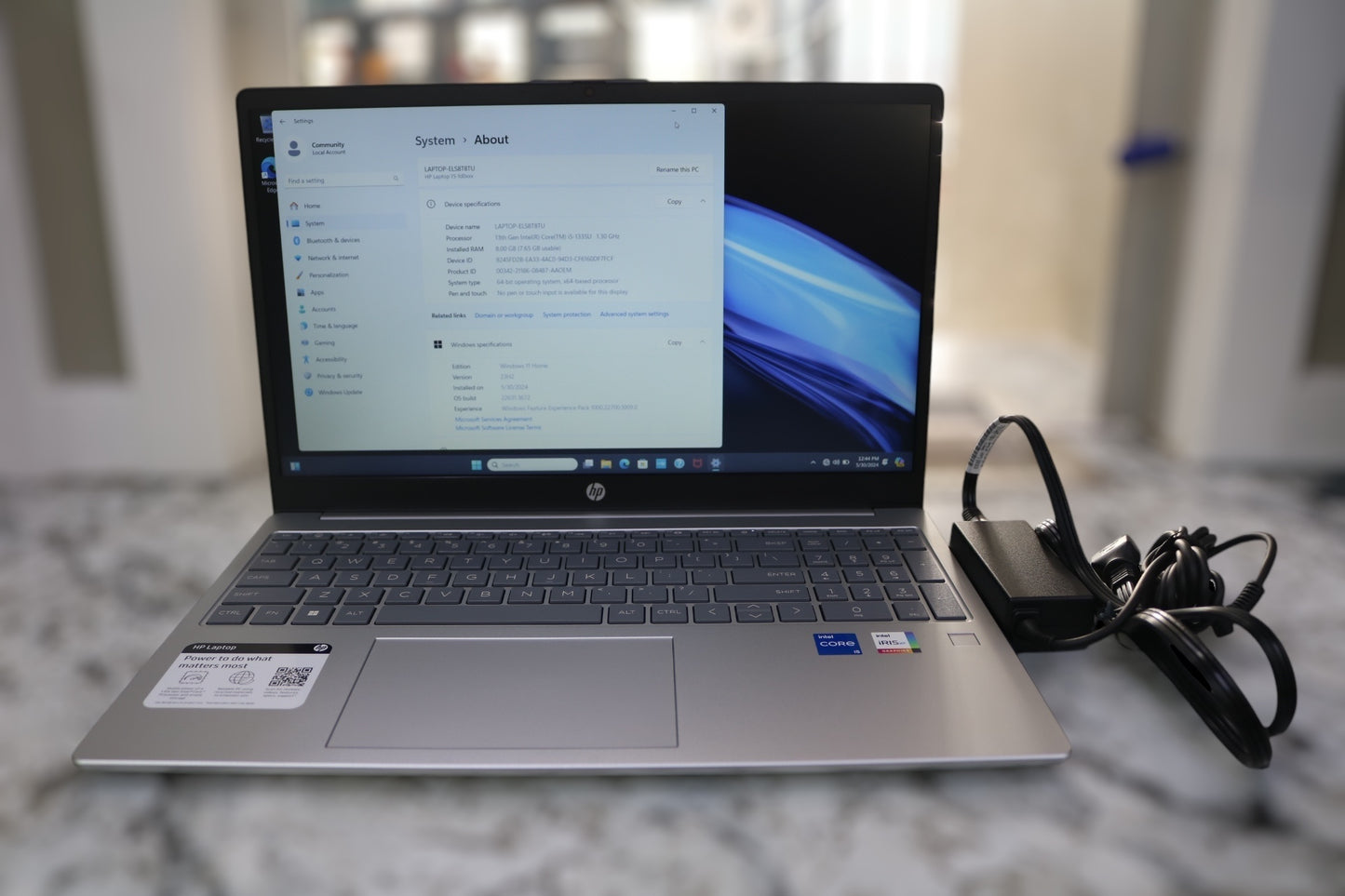 HP 15.6" FHD Intel Core i5-1335U 8GB 256GB 15-fd0025st Windows 11