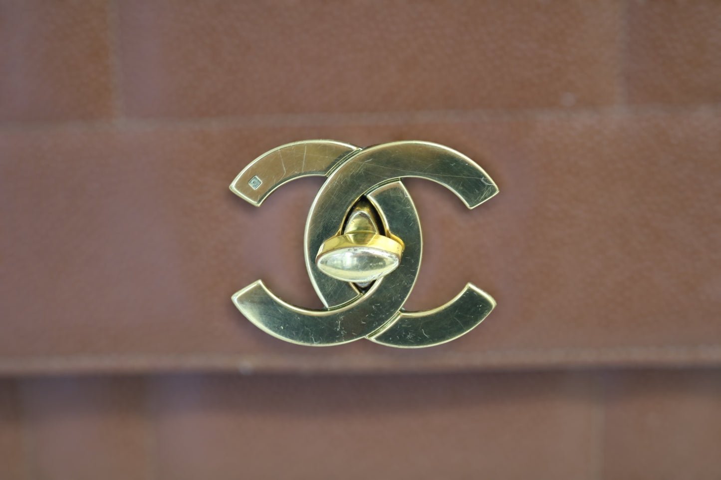 Chanel Brown Caviar Mademoiselle Handbag (Local Pick-up Only)