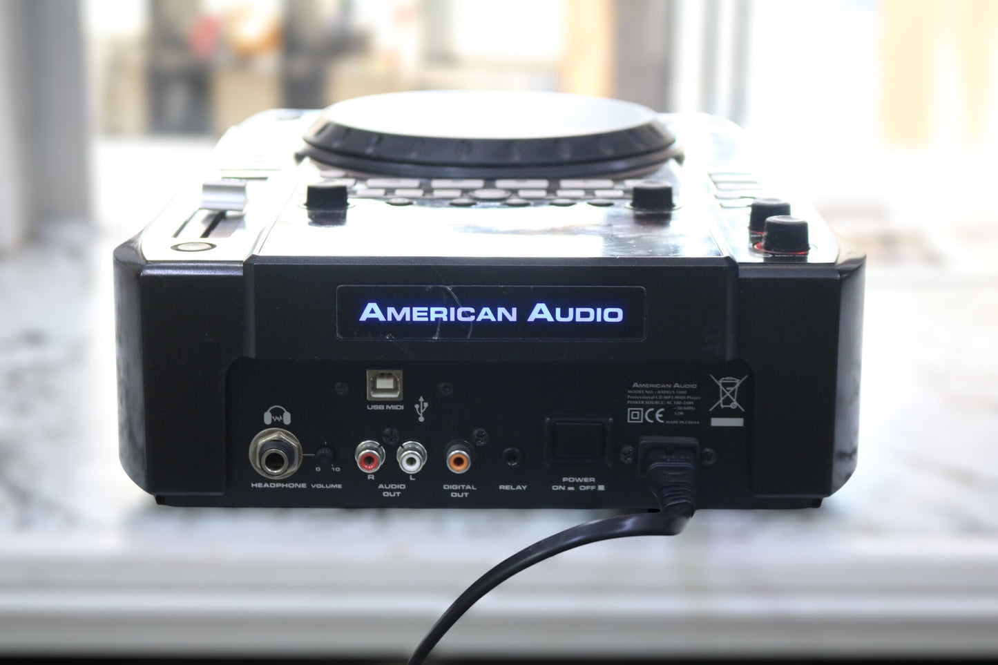 American Audio Radius 1000 MIDI Turntable (Please Read)