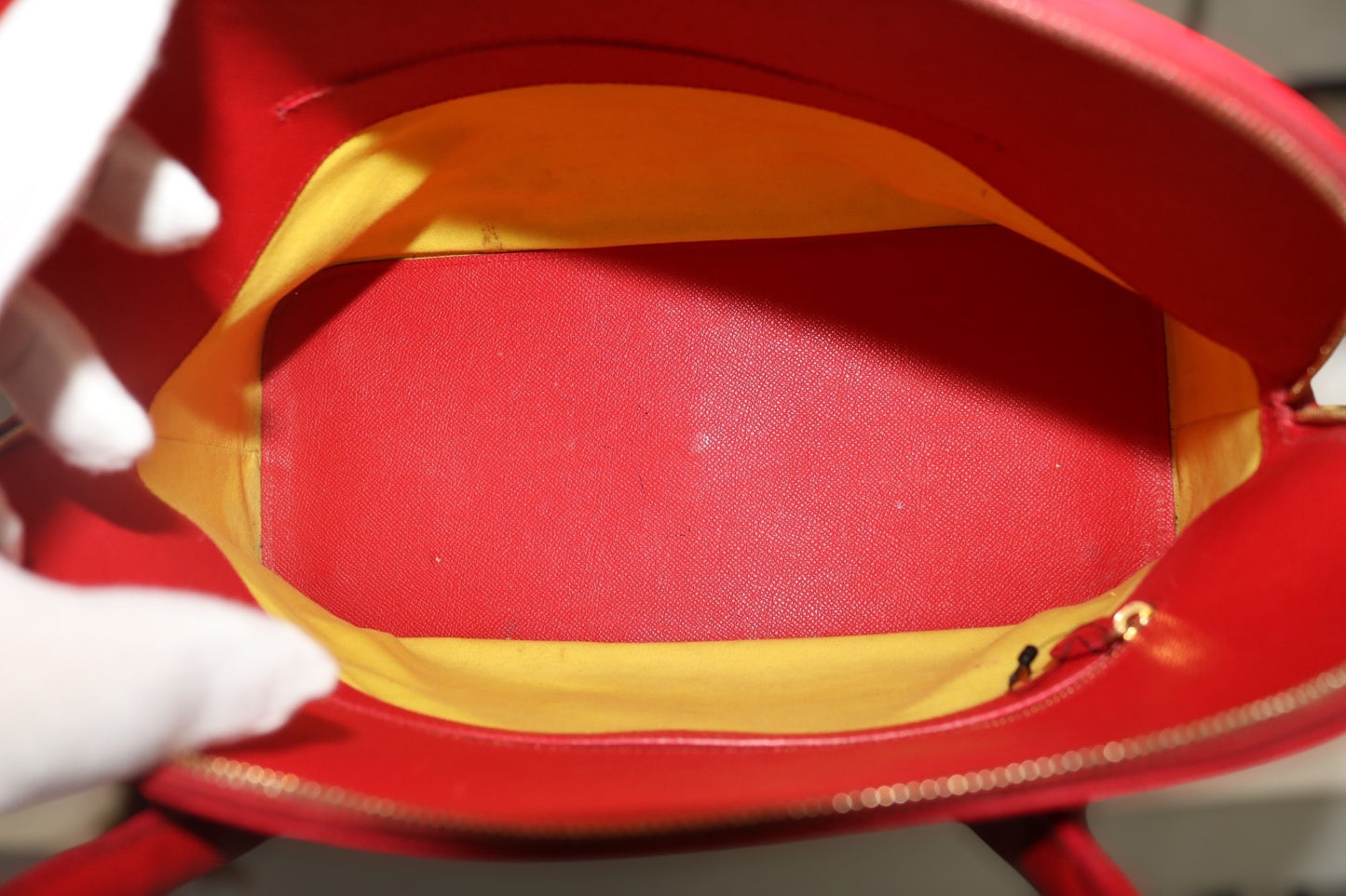 Balenciaga Red Ville Top Handle Crossbody Bag (Please Read)