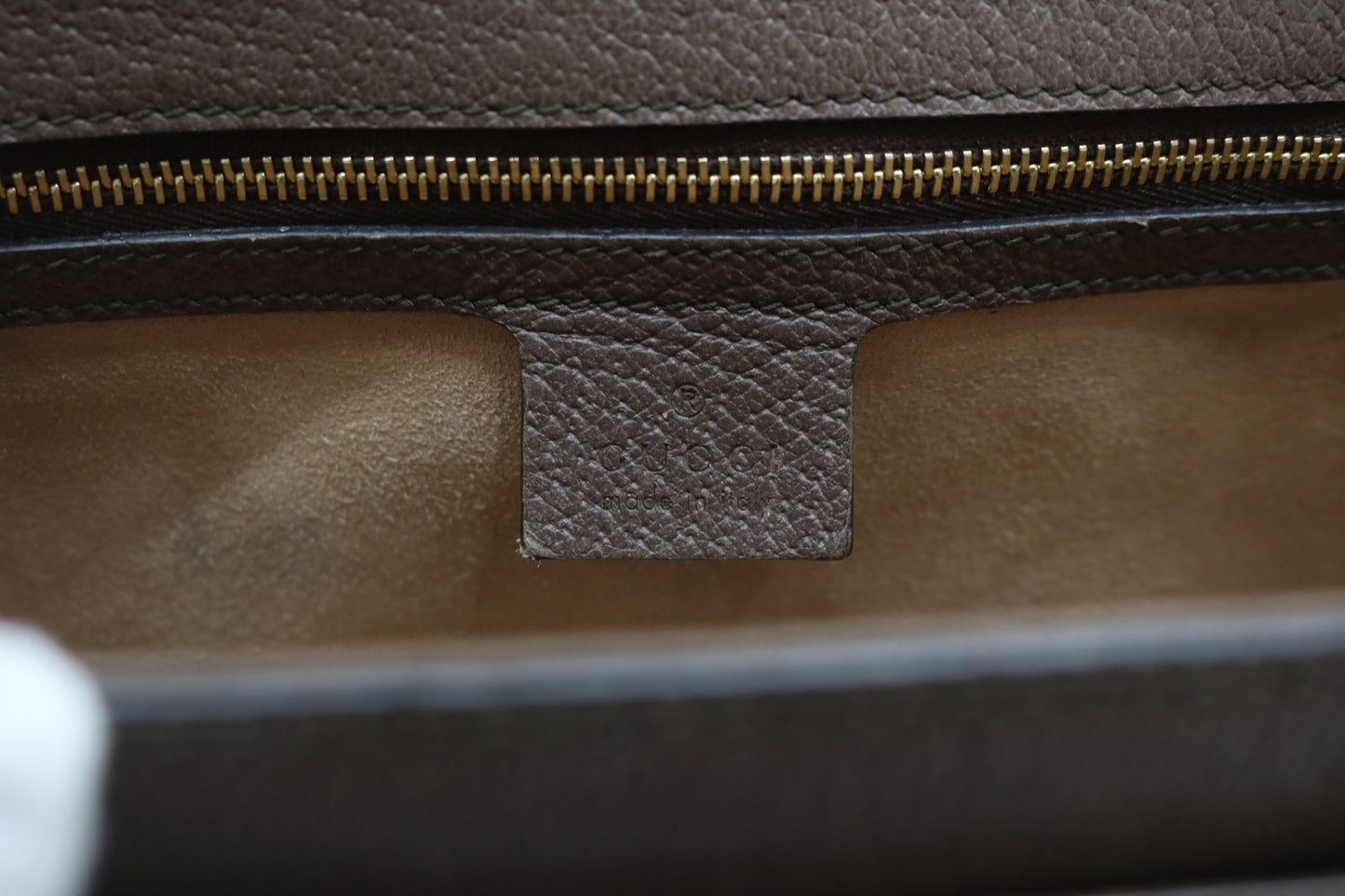 GG Supreme Monogram Web Small Ophidia Flap Messenger Bag