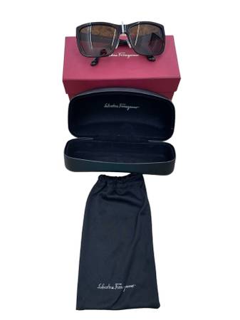 Salvatore ferragamo sunglasses case sale