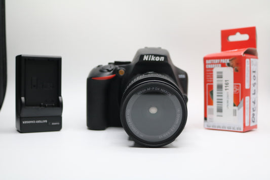 Nikon D3500 Camera With Nikon AF-P Nikkor 18-55mm 1:3.5-5.6 G Lens