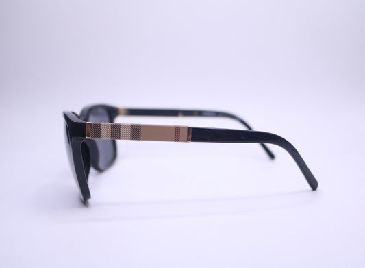 Burberry Square Black Flannel BE4181 Sunglasses