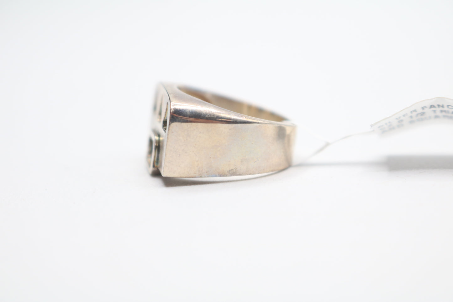 Sterling Silver Fancy Ring (Size 6)