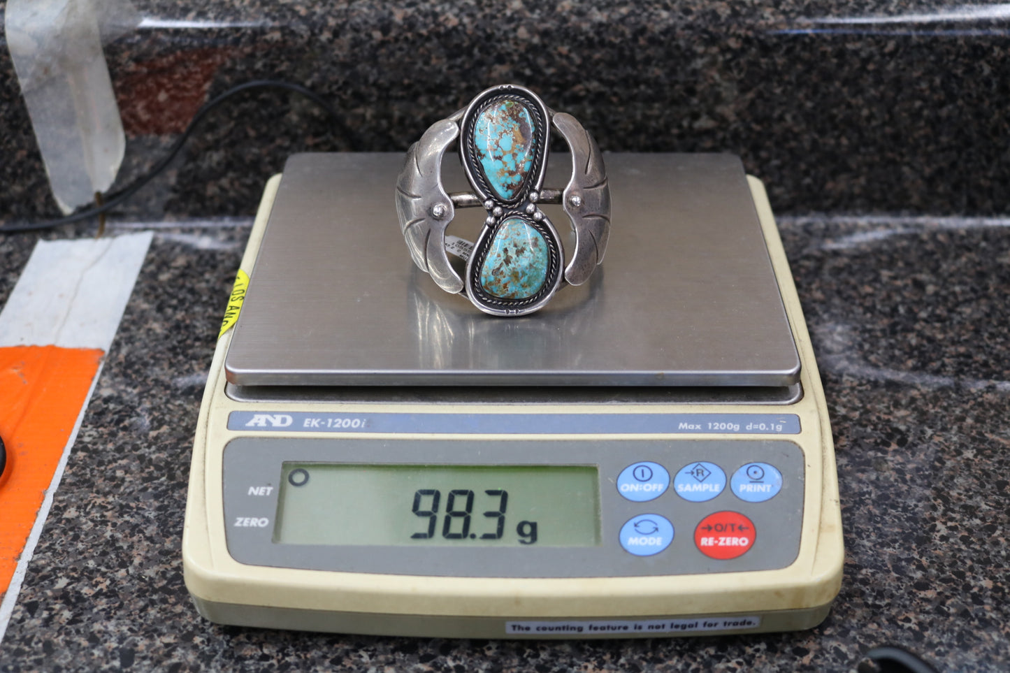 Sterling Silver Turquoise Bangle