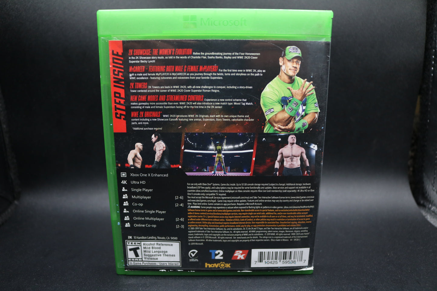 WWE 2K20 (Microsoft Xbox One) Wrestling Video Game
