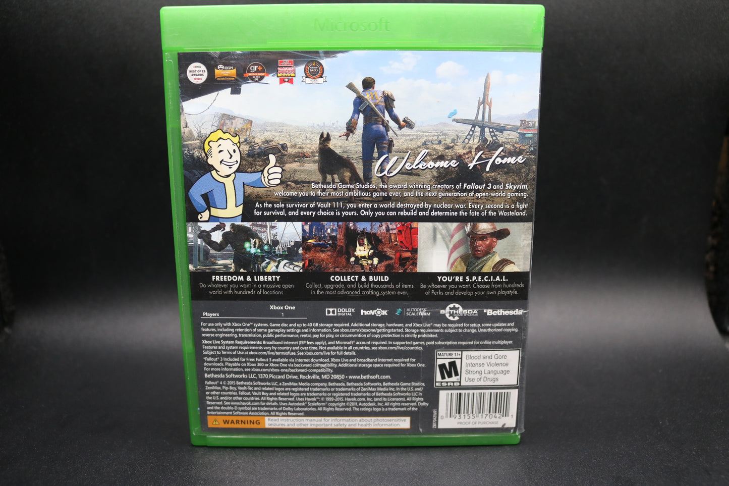 Fallout 4 (Xbox One, 2015)