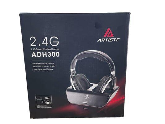 Artiste ADH300 2.4GHz Wi-Fi Digital Stereo Wireless Headphones