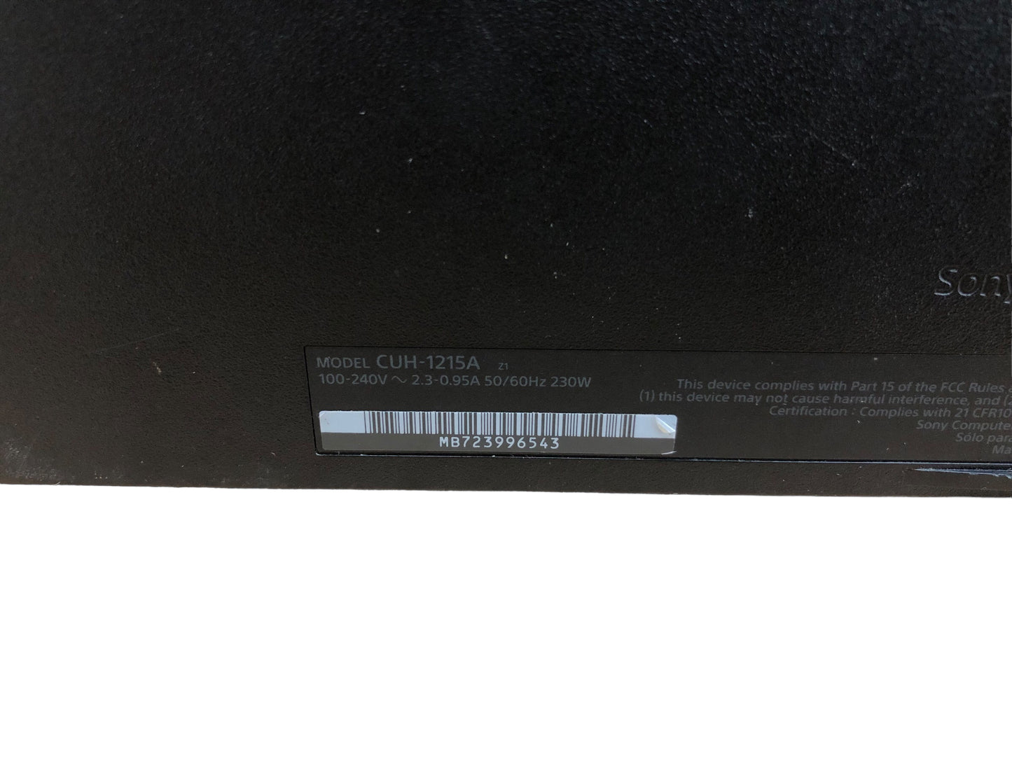 Sony PlayStation 4 500GB CUH-1215A No Controller