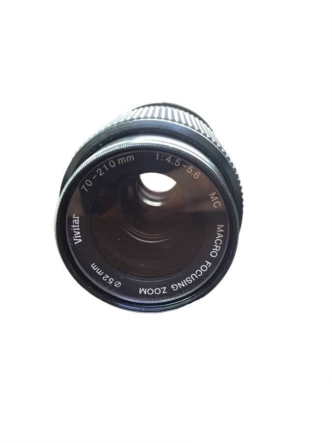Vivitar 70-210mm f4.5-5.6 MC Macro Focusing Zoom Lens