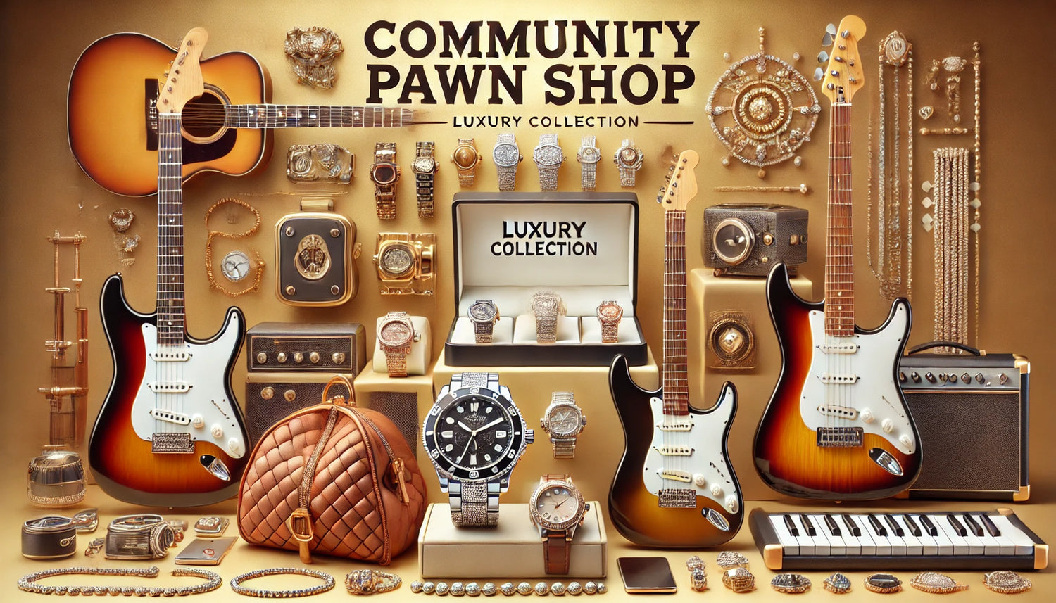 community Pawn Shop Quality Goods Fair Deals Community values Community Pawn Shop