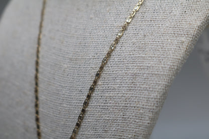 14K Three Toned Fancy Gucci Chain (20 Inches)