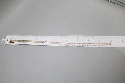 14K Three Toned Fancy Gucci Chain (20 Inches)