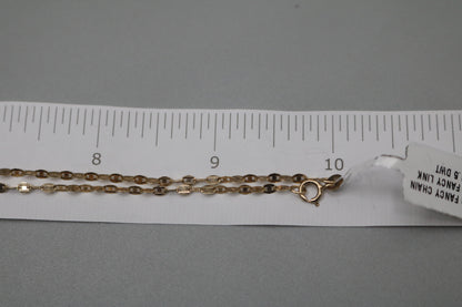 14K Yellow Gold Mariner Design Necklace (20 Inches)