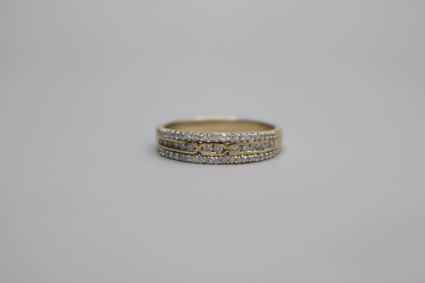 14K Yellow Gold Engagement Set (0.79 CTW) (Size 7 & 1/2)