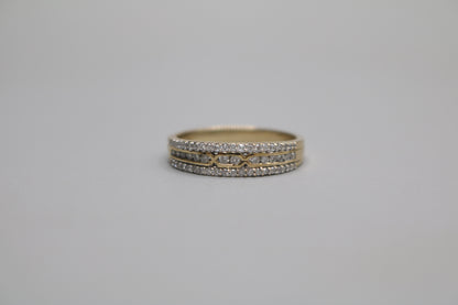 14K Yellow Gold Engagement Set (0.79 CTW) (Size 7 & 1/2)