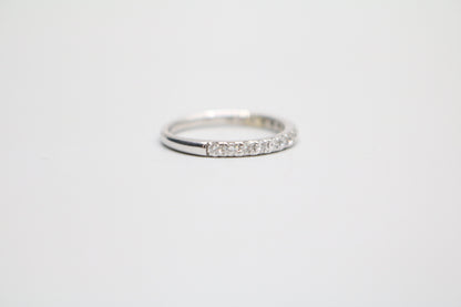 Radiant 14K White Gold Halo Wedding Set Ring, Size 4 & 1/2 (1.85 CTW)