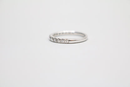 Radiant 14K White Gold Halo Wedding Set Ring, Size 4 & 1/2 (1.85 CTW)