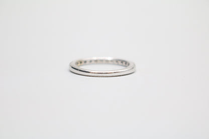Radiant 14K White Gold Halo Wedding Set Ring, Size 4 & 1/2 (1.85 CTW)