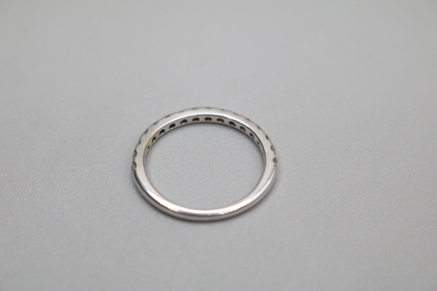 Radiant 14K White Gold Halo Wedding Set Ring, Size 4 & 1/2 (1.85 CTW)
