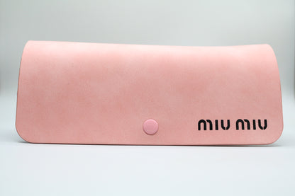 Miu Miu MU 09YS Honey Havana/Dark Brown (VAU0/6B) Sunglasses