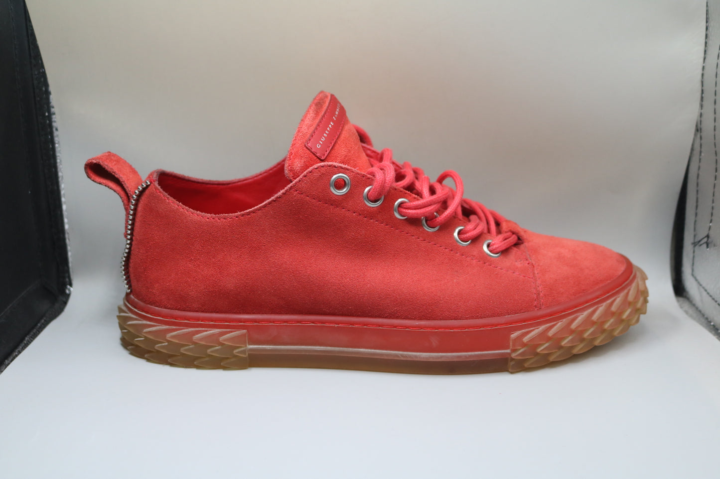 Giuseppe Zanotti Blabber SC Uomo Velour Modena RM0027 Europe Size 42 (US Size 9)