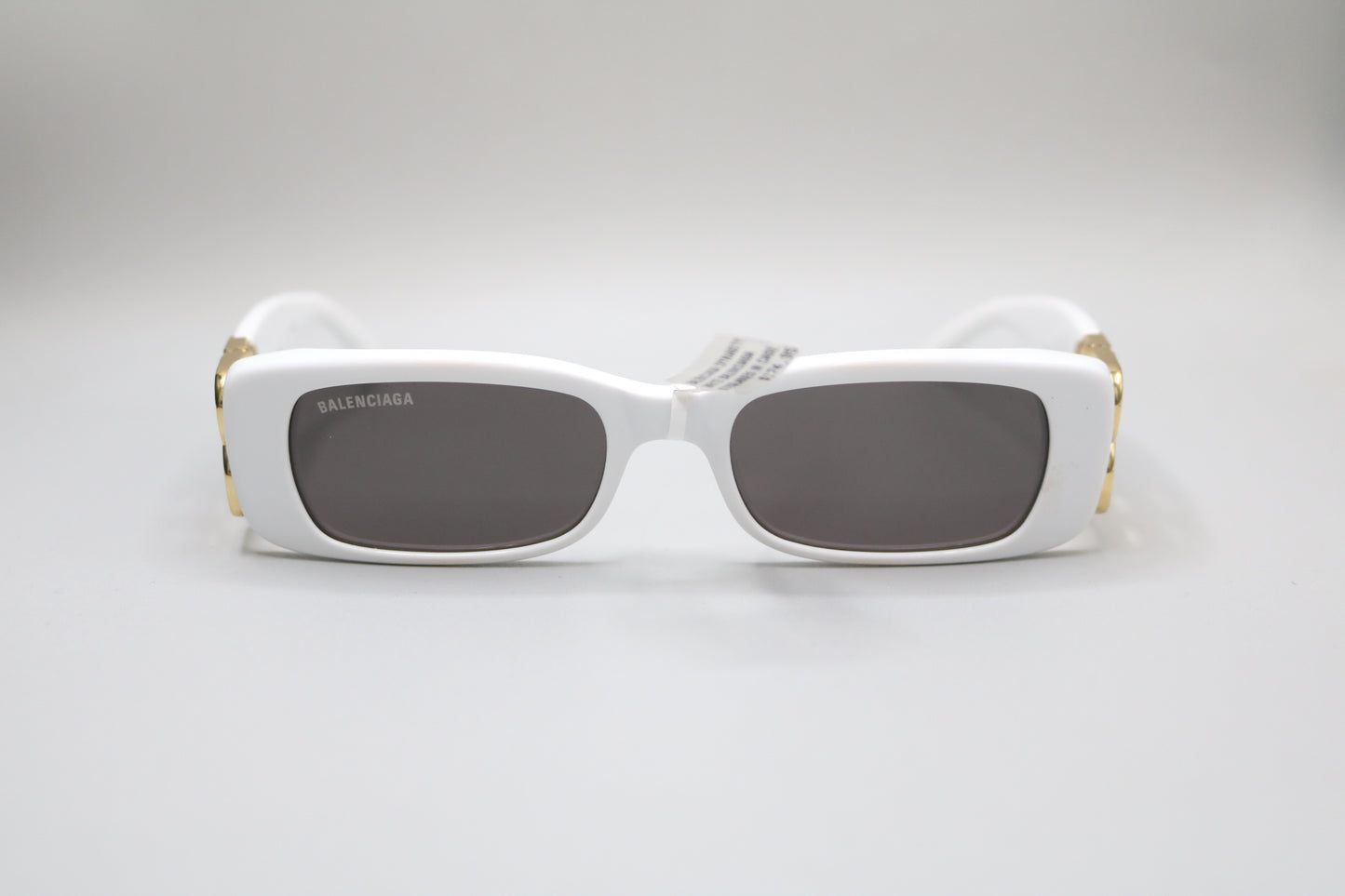 Balenciaga BB0096S White Sunglasses