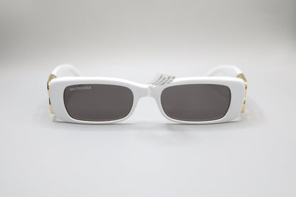 Balenciaga BB0096S White Sunglasses