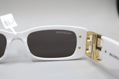 Balenciaga BB0096S White Sunglasses