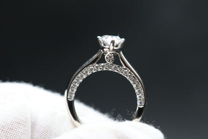 14K White Gold Lab Grown Diamond Pear-Cut Ring (2.04 CTW) (Size 7)