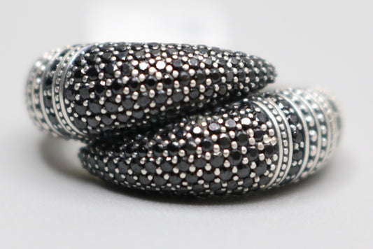 Eternity Pave Thomas Sabo 925 Silver Ring (Size 7 1/2)
