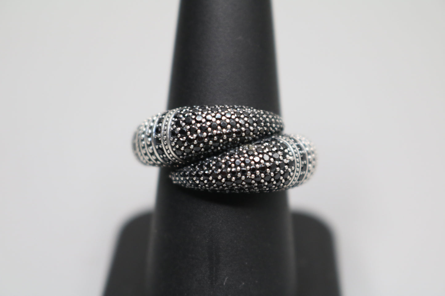 Eternity Pave Thomas Sabo 925 Silver Ring (Size 7 1/2)