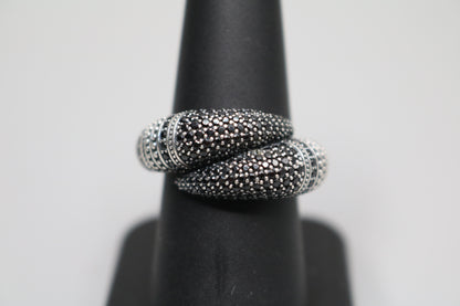 Eternity Pave Thomas Sabo 925 Silver Ring (Size 7 1/2)